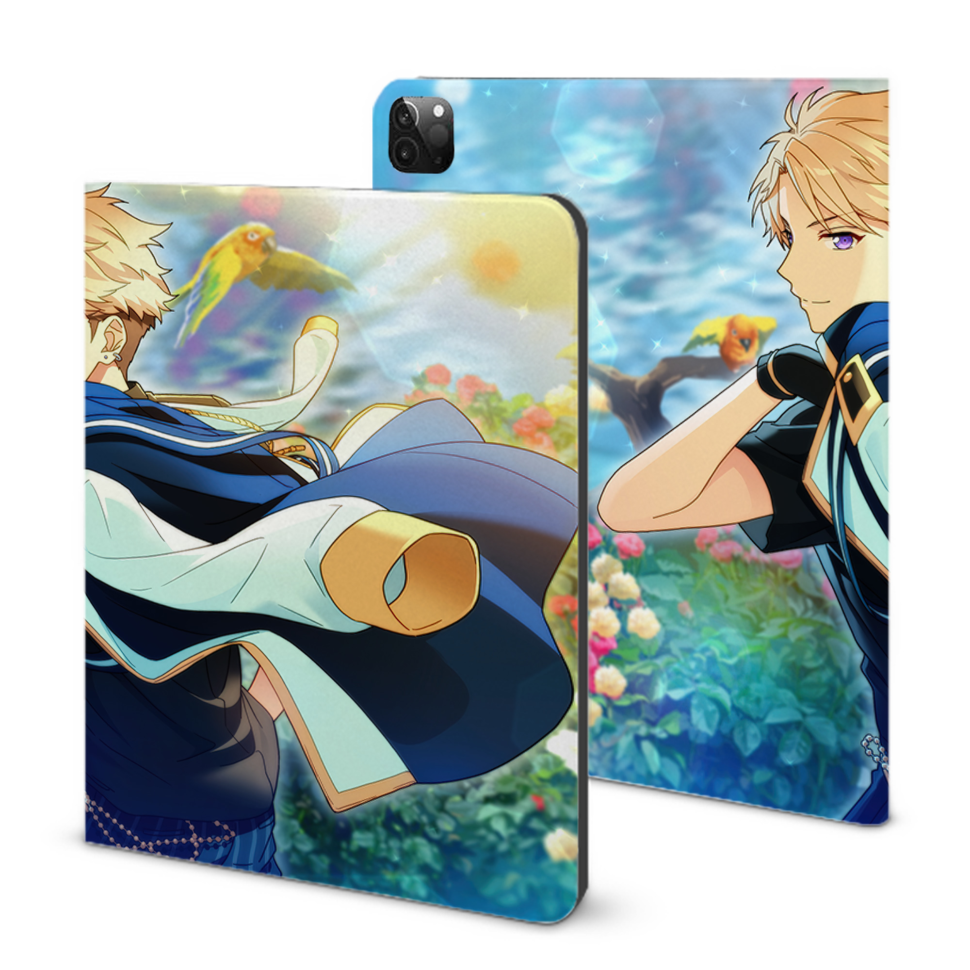 （画像用） あんさんぶるスターズ! Ensemble Stars IPadケース ペンホルダー付き ブックスタイルデザイン
